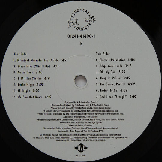 A Tribe Called Quest Midnight Marauders 1 Vinyl-Schallplatte