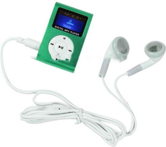 MP3-Spieler Mit LCD-Bildschirm 1.1 Zoll Grüne S-MP3-2016LG