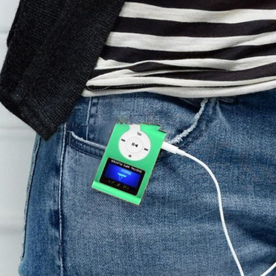 MP3-Spieler Mit LCD-Bildschirm 1.1 Zoll Grüne S-MP3-2016LG