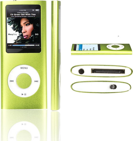 MP4-418 MP4-Spieler (8GB) mit Bildschirm TFT 1.8" Grün