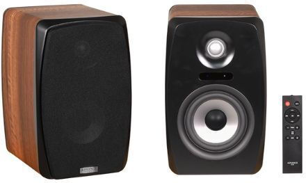 Advance Acoustic Zeneo ZX Αυτοενισχυόμενα Ηχεία με Wi-Fi & Bluetooth 90W Walnut