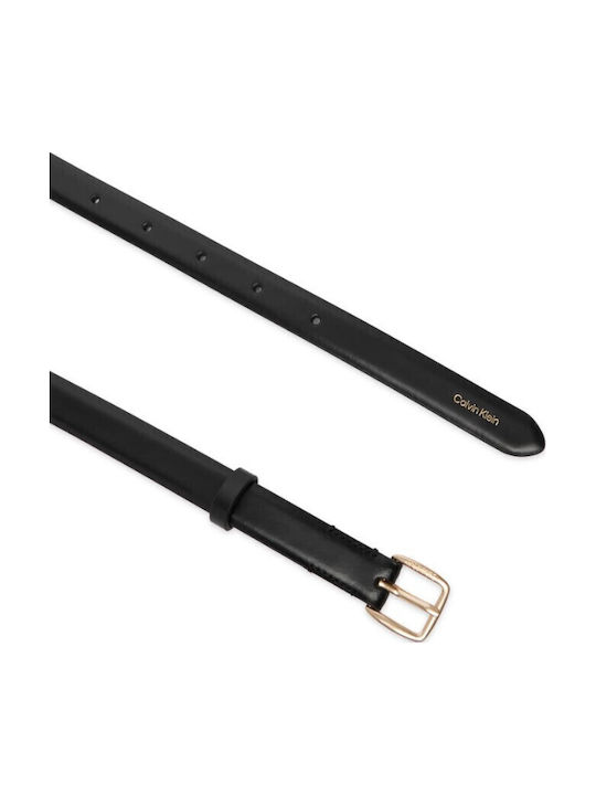 Men's Leather Belt Black