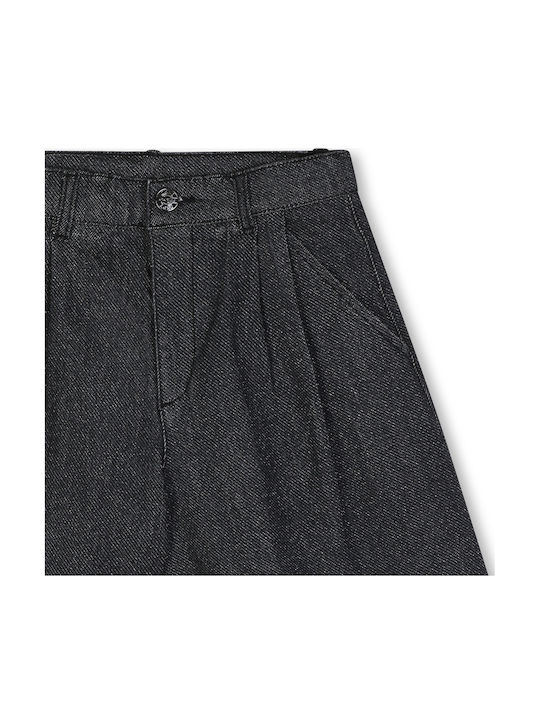 Kids Fabric Shorts Black