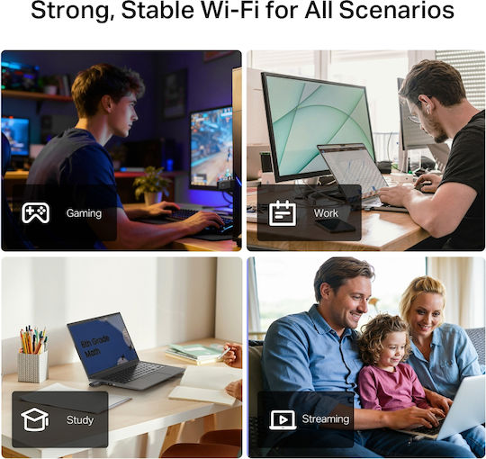 TP-LINK ARCHER TXE70U Αντάπτορας Δικτύου USB με Ασύρματη Σύνδεση Wi-Fi