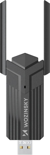 Wozinsky WAX-1800 USB Network Adapter with Wireless Wi-Fi Connection 1800Mbps