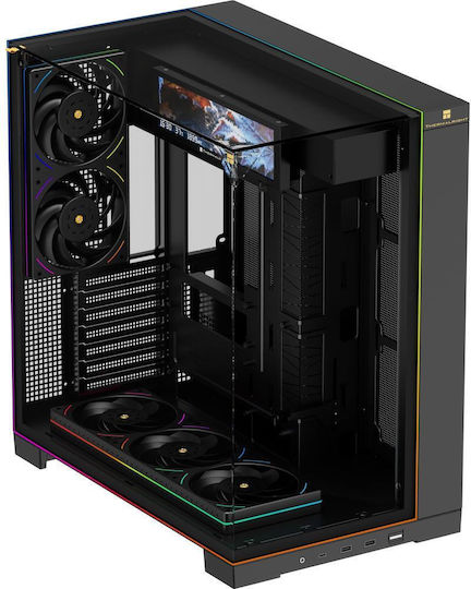 Thermalright A70 Vision Gaming Midi Tower Computer Case with Side Window Black