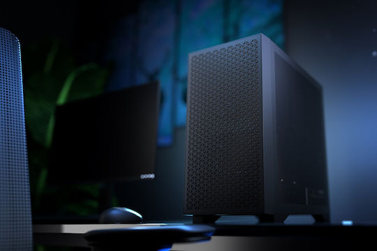 Logic Mini Tower Κουτί Υπολογιστή Μαύρο
