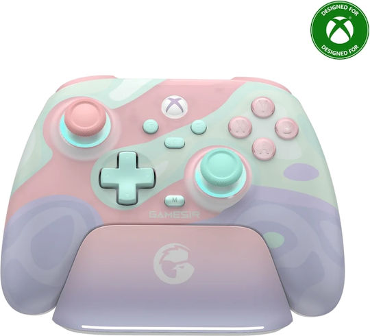 Gamesir T7 Pro Wireless Gamepad cu Stick-uri cu Efect Hall pentru PC / Xbox One / Xbox Series Sugar Whirl