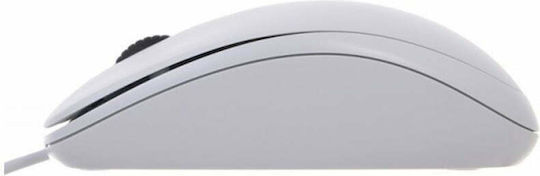Logitech B100 С кабел Мишка Бял