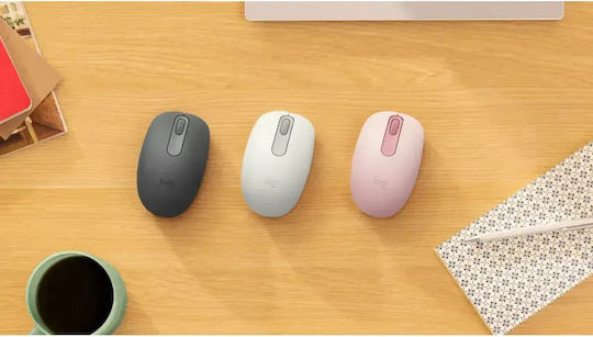 Logitech M196 Kabellos Bluetooth Maus Off Rose