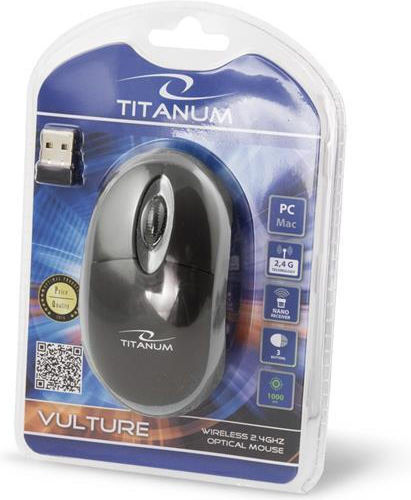 Esperanza Titanum 3D Vulture Wireless Mouse Black