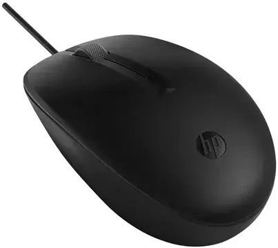 HP 128 Ενσύρματο Ποντίκι Μαύρο