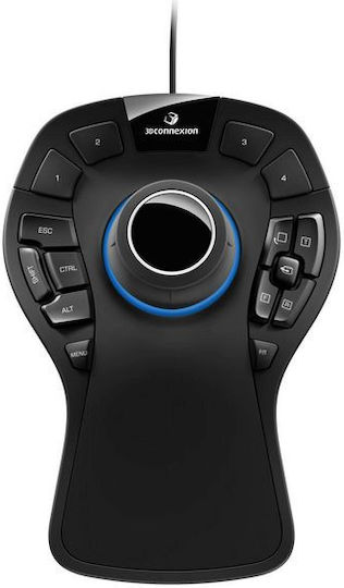 3D Connexion SpaceMouse Pro Ενσύρματο Ποντίκι Μαύρο