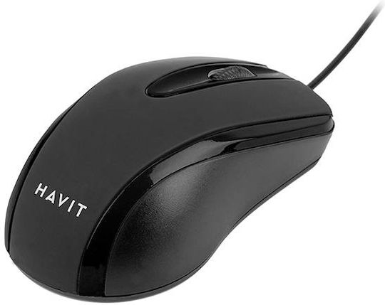 Havit MS753 Ενσύρματο Ποντίκι Μαύρο