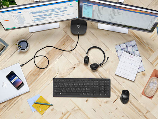 HP Wireless Premium Kabellos Maus Schwarz