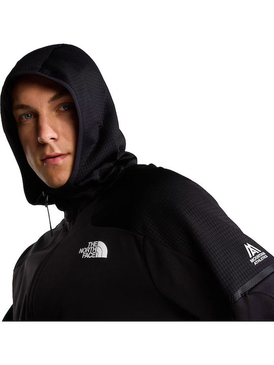 Men's Hooded Fleece Jacket Black