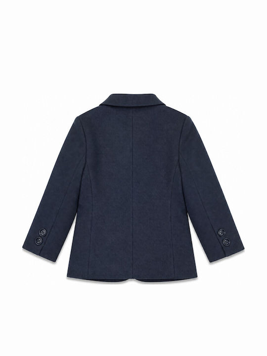Sacou Scurt Pentru Copii Albastru Închis Dark Blue