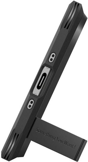 Spigen Tough Armor T MagSafe Umschlag Rückseite Kunststoff / Silikon 2mm Schwarz (iPhone Air)