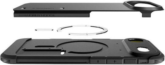 Spigen Tough Armor T MagSafe Umschlag Rückseite Kunststoff / Silikon 2mm Schwarz (iPhone Air)