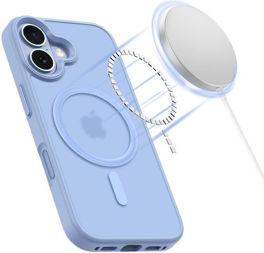 Tech-Protect Magmat Back Cover Σιλικόνης Μπλε (iPhone 17)