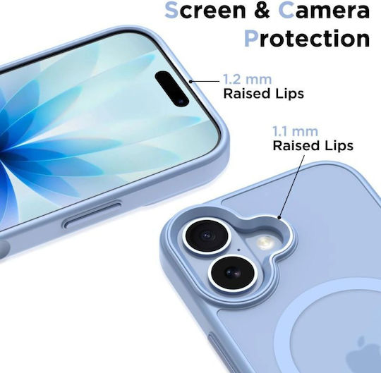 Tech-Protect Magmat Back Cover Σιλικόνης Μπλε (iPhone 17)