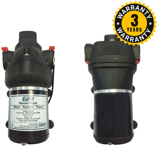 Nuova Rade Automatic Pressostatic Pump for Boat 8.0lt/min