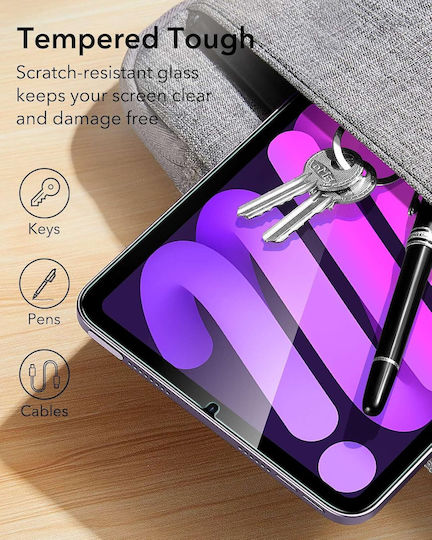 ESR Premium Quality 0.3mm Tempered Glass (iPad mini 6, iPad mini 7, ESR)