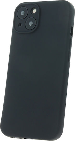 TelForceOne Silicon Umschlag Rückseite Silikon Schwarz (Realme 14x 5G)