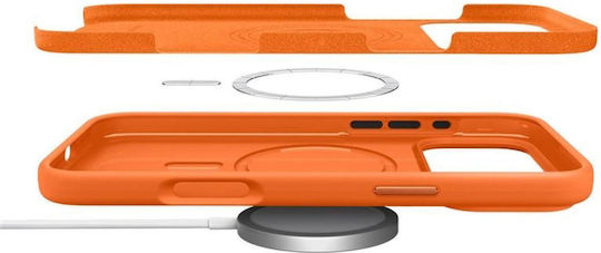 Θήκη Spigen Silicone Fit Mag Magsafe Iphone 17 Pro Max – Cosmic Orange Acs11378
