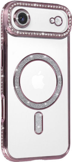 Back Cover Silicone / Tempered Glass Pink (iPhone 17)