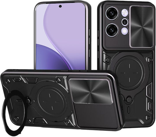 Magnetic Задна корица Черен (Oppo Reno 14 Pro)