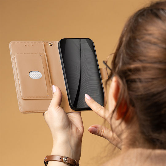 Smart Wallet Σιλικόνης Καφέ (Galaxy A57)