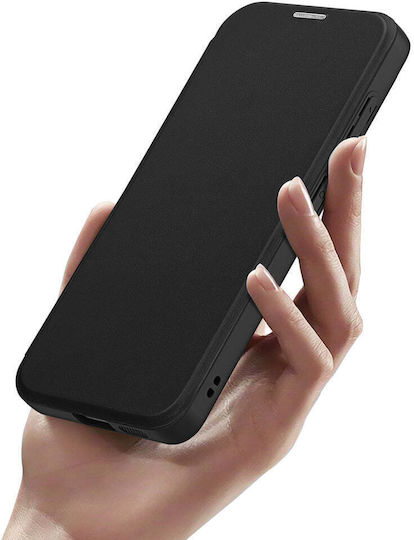 Samsung Galaxy S26 5g Dux Ducis Skin X Pro Series Flip Case Synthetic Leather Pu Black Rfid Wallet