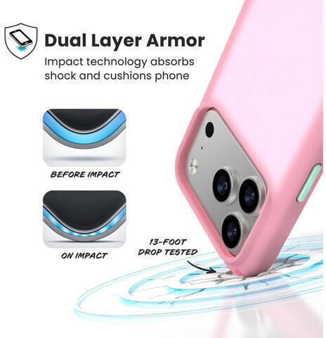 Speck Presidio Lux Задна Корица Розова iPhone 18 Pro / 17 Pro