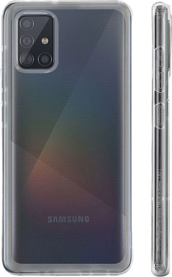 Samsung Back Cover Σιλικόνης Διάφανο (Galaxy A71)