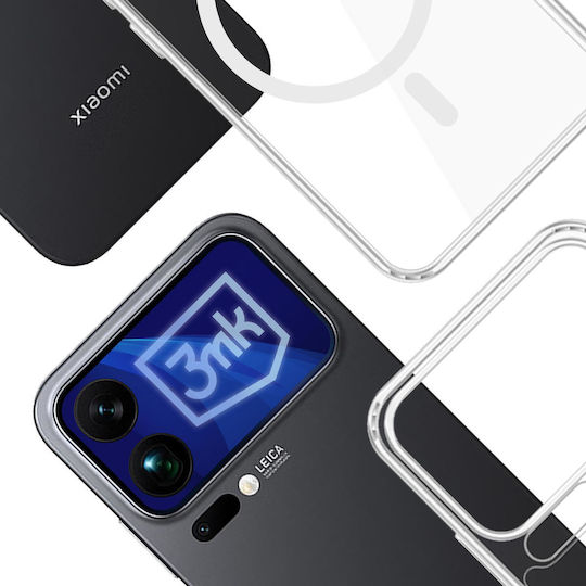 3MK Armor Портмоне Пластмасов 1.5мм Прозрачен Xiaomi 17 Pro