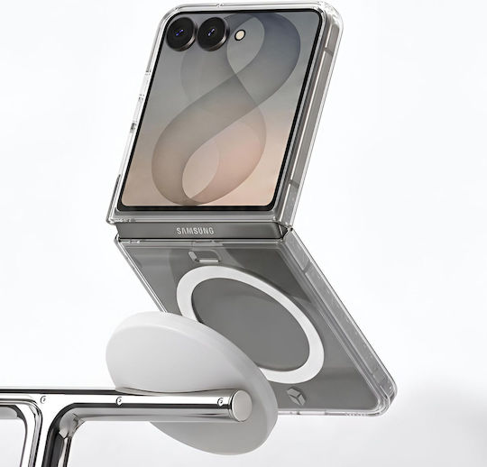 Force Case Vollkörperhülle Galaxy Z Flip 8 Magnetisch Anti-Sturz 2m Transparent