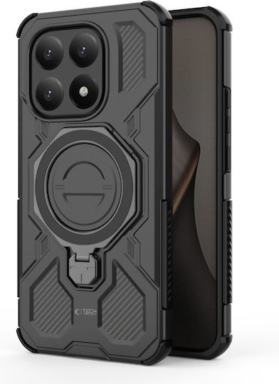 Tech-Protect Umschlag Rückseite Metallisch Schwarz (Xiaomi 15T)