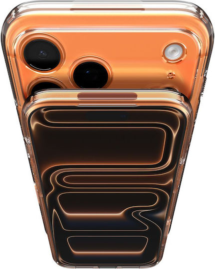 Spigen Ultra Hybrid T (magfit) Back Cover Plastic / Silicone 2mm Glossy Orange (iPhone 17 Pro)
