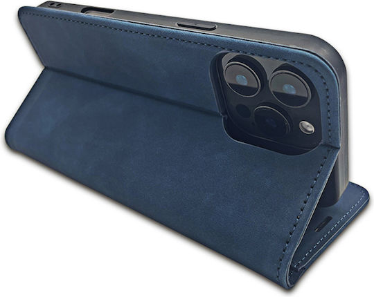 Smart Book Δερματίνης / Σιλικόνης Navy Μπλε (iPhone Air)