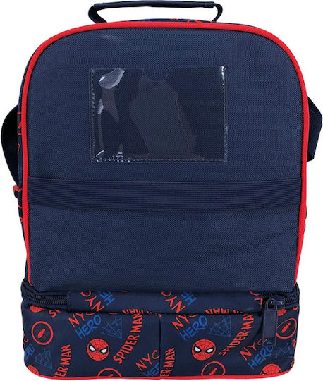 Must Team Hero Geantă Izotermică de Prânz Școlară 7l Spiderman 22x16x28cm