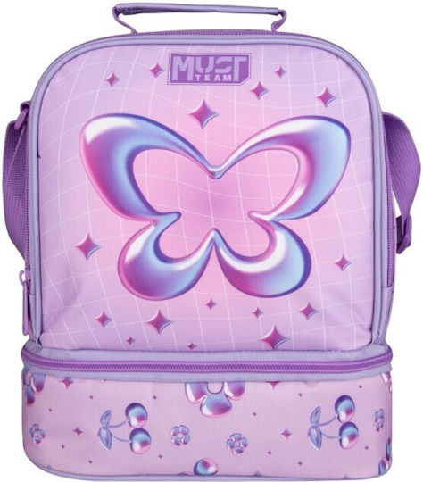 Must Team Schulische Isolierte Kinder Lunchtasche Mehrfarbige 22x16x28cm