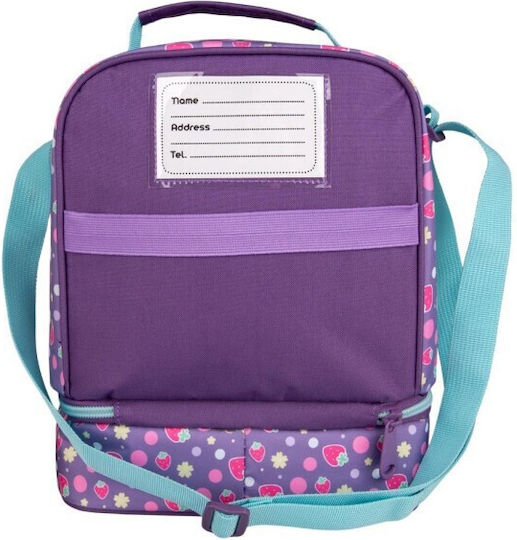 Must Team Schulische Isolierte Kinder Lunchtasche 7l Flieder 22x16x28cm