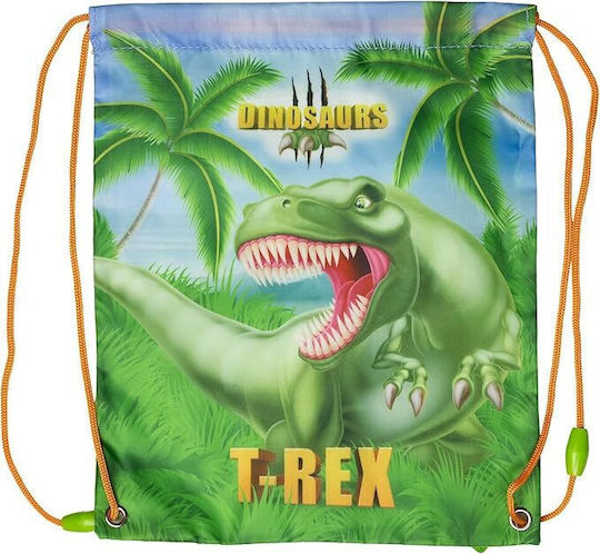 Stor Stor Kinder Lunchtasche Handtasche Grüne Dinosaurier 25x30cm