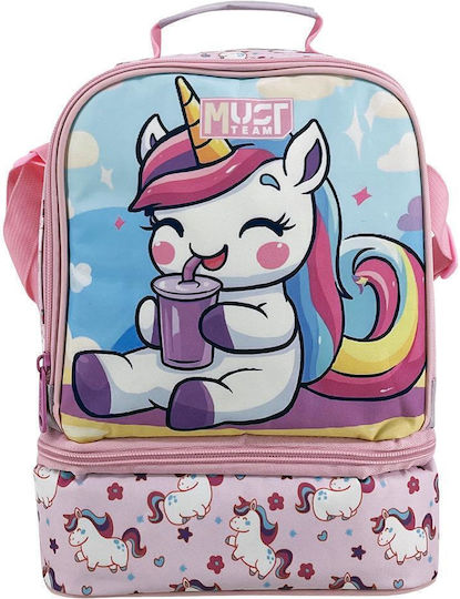 Lunch Bag Must Team 22x16x28cm Insulated Cute Unicorn