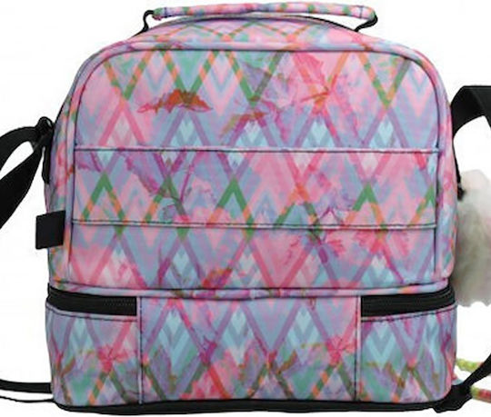 Back Me Up Geantă Izotermică Școlară Pentru Prânz Multicoloră Cu Unicorni 20x15x21cm