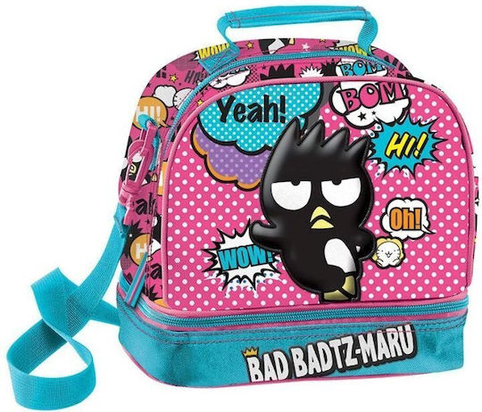 Graffiti Mad Madtz-maru Husă Izotermică Școlară Pentru Prânz Multicoloră Kuromi 21x16x24cm