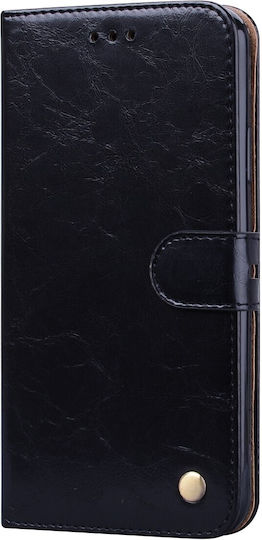 Smart Книга Изкуствена кожа / Силикон Черен (iPhone 13)