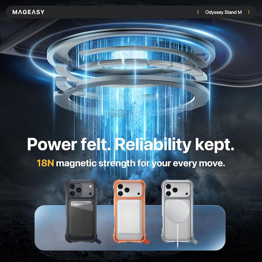 Mageasy Odyssey Stand M 360 Full Cover (iPhone 17 Pro Max)