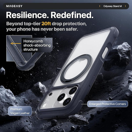 Mageasy Odyssey Stand M 360 Full Cover (iPhone 17 Pro)